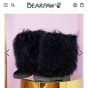 Bearpaw Boetis Black - Size US 9, Fits like 8.5
